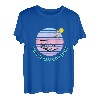 Ponton Captain Sunset Lustig Ponton Bootfahren Leben T-Shirt