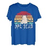 Herren opa bär opa bär angeln T-Shirt