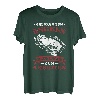 Herren Geboren Zum Angeln Gezwungen Zum Arbeiten T-Shirt