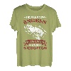 Herren Geboren Zum Angeln Gezwungen Zum Arbeiten T-Shirt