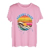 Asbury Park Retro 1980er Jahre Stil New Jersey Beach T-Shirt