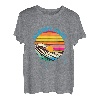 Asbury Park Retro 1980er Jahre Stil New Jersey Beach T-Shirt