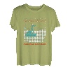 Angeln Weihnachten T-Shirt