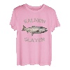 Lachs Slayer | Lachsangeln | Lachs T-Shirt