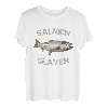 Lachs Slayer | Lachsangeln | Lachs T-Shirt