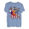 T-Shirt mit amerikanischer Texas-Flagge, Stier mit Hörnern, Texas-Hemd, Geschenk T-Shirt