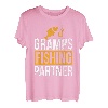Lustiger Opa Enkel Angeln Matching Father's Day T-Shirt