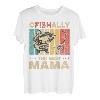 Vatertag Lustiges Angeln Ofishally The Best Mama T-Shirt