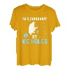 Lustig, dass ich von Eislöchern umgeben bin Eisfischen T-Shirt