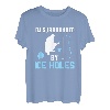 Lustig, dass ich von Eislöchern umgeben bin Eisfischen T-Shirt