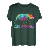 California Tie Dye Bear Pride Outdoor Vintage Cali T-Shirt