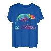 California Tie Dye Bear Pride Outdoor Vintage Cali T-Shirt