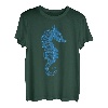 Geschenk für Mädchen Damen Herren Aquaristen Seepferdchen T-Shirt