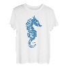 Geschenk für Mädchen Damen Herren Aquaristen Seepferdchen T-Shirt