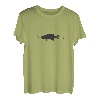Largemouth T-Shirt für Barsch, Angeln, Herzschlag T-Shirt