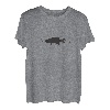 Largemouth T-Shirt für Barsch, Angeln, Herzschlag T-Shirt