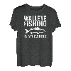 Zanderfischen ist mein Ausdauertraining | Walleye Fisherman T-Shirt