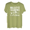 Zanderfischen ist mein Ausdauertraining | Walleye Fisherman T-Shirt