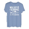 Zanderfischen ist mein Ausdauertraining | Walleye Fisherman T-Shirt