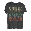 Lustiger personalisierter Name Shirt Kings Are Named Declan T-Shirt