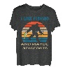 Hapfox Ich mag Angeln und vielleicht 3 Bigfoots T-Shirt