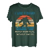 Hapfox Ich mag Angeln und vielleicht 3 Bigfoots T-Shirt
