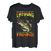 Lustiges Angeln für Männer und Frauen, Forellen, Barsch, Angler, Urlaub T-Shirt