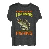 Lustiges Angeln für Männer und Frauen, Forellen, Barsch, Angler, Urlaub T-Shirt