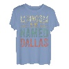 Kings Are Named Dallas T-Shirt mit lustigem Namen T-Shirt