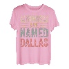 Kings Are Named Dallas T-Shirt mit lustigem Namen T-Shirt