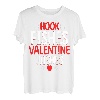 Valentinstag und Angeln zwei tolle Dinge Kinder und Erwachsene T-Shirt