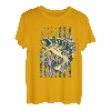 Angeln Camouflage US Amerikanische Flagge Barsch Fisch Angler Camo T-Shirt