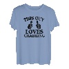 This Guy Loves Crabbing Lustiges Krabbenangeln, Weihnachtsgeschenk T-Shirt