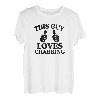 This Guy Loves Crabbing Lustiges Krabbenangeln, Weihnachtsgeschenk T-Shirt