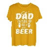 Fishing Fisherman Dad Köder und Bier T-Shirt