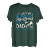 Herren Ich habe zwei Titel Fisherman und Dad und ich Kick Bass At Both T-Shirt