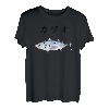 KATSUO Bonito Bonito Fischliebhaber Wunschangeln Liebhaber Meeresangeln Hobbys Lustiges Sushi-Netz Hobby Angeln Boot Angeln T-Shirt