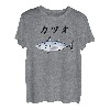 KATSUO Bonito Bonito Fischliebhaber Wunschangeln Liebhaber Meeresangeln Hobbys Lustiges Sushi-Netz Hobby Angeln Boot Angeln T-Shirt