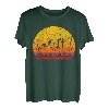 Evolution Herzschlag Angler - Retro Fischer Petri Heil Shirt T-Shirt