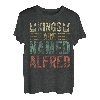 Kings Are Named Alfred Shirt Lustiger personalisierter Name T-Shirt