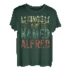 Kings Are Named Alfred Shirt Lustiger personalisierter Name T-Shirt