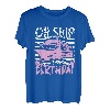 Oh Ships Its My Birthdays Lustige Bootsliebhaber Feier T-Shirt