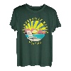 Jacksonville Beach Retro Sonnenuntergang & Strandurlaub T-Shirt