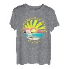 Jacksonville Beach Retro Sonnenuntergang & Strandurlaub T-Shirt