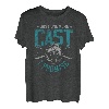 Lustiges Angelshirt Just One More Cast I Promise Männer Frauen T-Shirt
