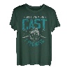 Lustiges Angelshirt Just One More Cast I Promise Männer Frauen T-Shirt