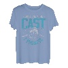 Lustiges Angelshirt Just One More Cast I Promise Männer Frauen T-Shirt