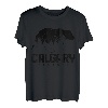 Calgary Alberta Kanada Bear Grizzly Pride im Freien, Vintage-Stil T-Shirt