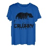 Calgary Alberta Kanada Bear Grizzly Pride im Freien, Vintage-Stil T-Shirt