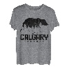 Calgary Alberta Kanada Bear Grizzly Pride im Freien, Vintage-Stil T-Shirt